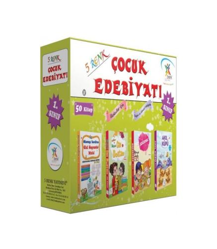 5 Renk 1. Sınıf Çocuk Edebiyatı Hikaye Seti 50 Kitap