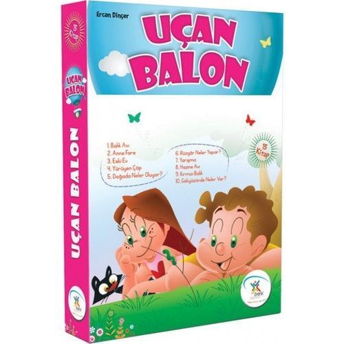 5 Renk 1. Sınıf Uçan Balon Hikaye Seti (15 Kitap)