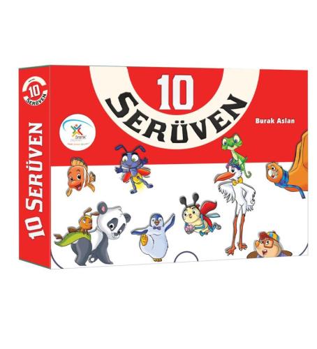 5 Renk 2. Sınıf 10 Serüven Hikaye Seti 10 Kitap