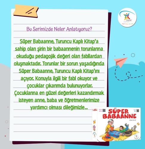 5 Renk 3. Sınıf Süper Babaanne Hikaye Seti 10 Kitap