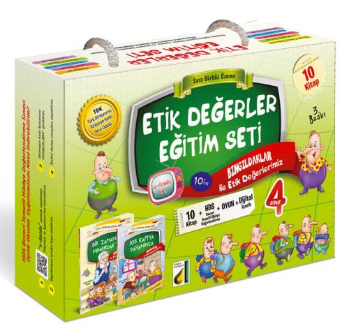 Bıngıldaklar İle Etik Değerlerimiz (10 Kitap Set)