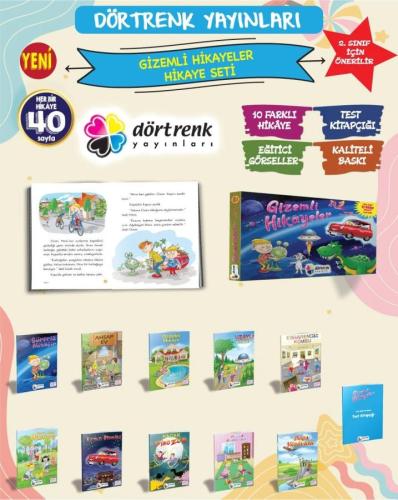 Dörtrenk 2. Sınıf Gizemli Hikayeler 10 Kitap