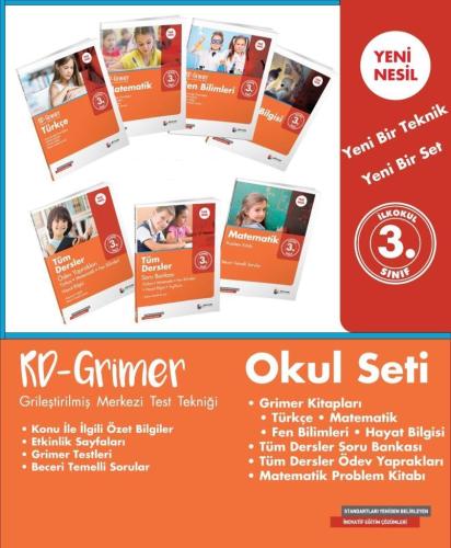 Dörtrenk 3. Sınıf Rd- Grimer Eğitim Seti (7 Kitap)