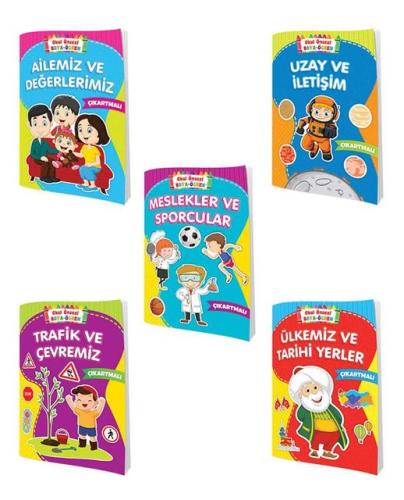 Okul Öncesi Boya-Öğren (5 Kitap)