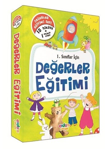 1. Sınıflar İçin Değerler Eğitimi Dizisi (15 Kitap Takım)