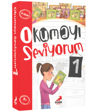 Okumayı Seviyorum 1 Dizisi - 8 Kitap