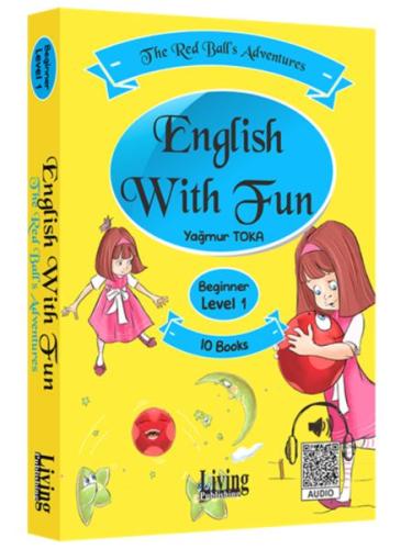 English With Fun Level 1 - 10 Kitap - The Red Ball’s Adventures