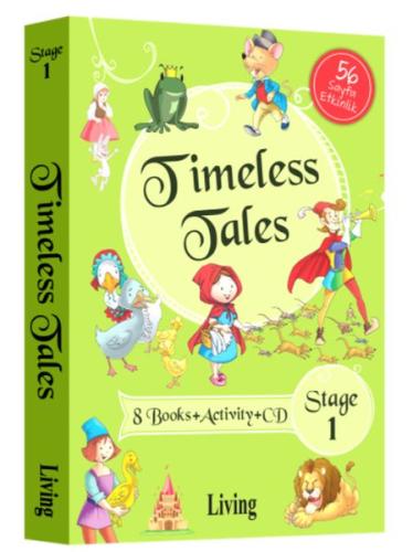 Timeless Tales Stage 1 (8 Books+Activity+Cd)