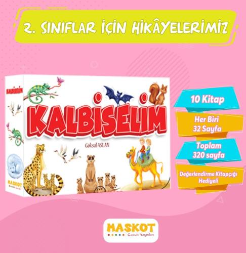 Maskot 2. Sınıf Kalbiselim Hikaye Seti 10 Kitap