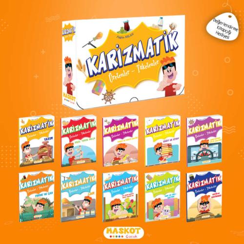 Maskot 4. Sınıf Karizmatik Hikaye Seti 10 Kitap