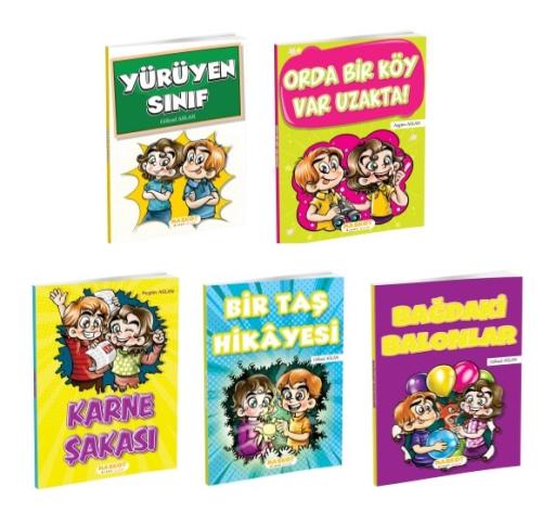 Maskot 4. Sınıf Pedagog Onaylı Eğlenceli Okul Kitaplığı 5 Kitap (Yürüy