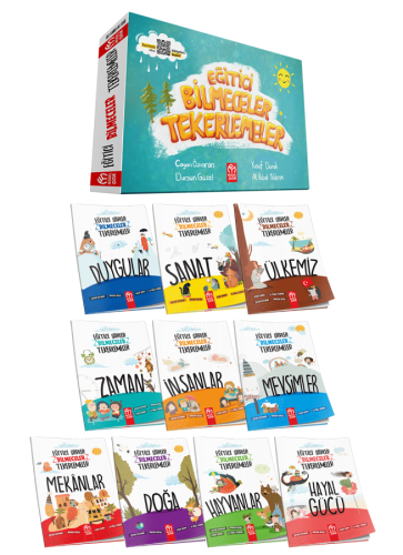 Model 1. Sınıf Eğitici Şiirler Bilmeceler Tekerlemeler 10 Kitap