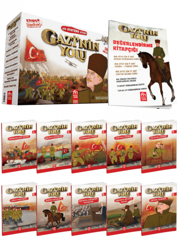 Model 4. Sınıf Gazi'nin Yolu Hikaye Seti 10 Kitap