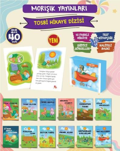 Morışık 2. Sınıf Değerler Eğitimiyle Tosbi Dizisi (12 Kitap Takım)