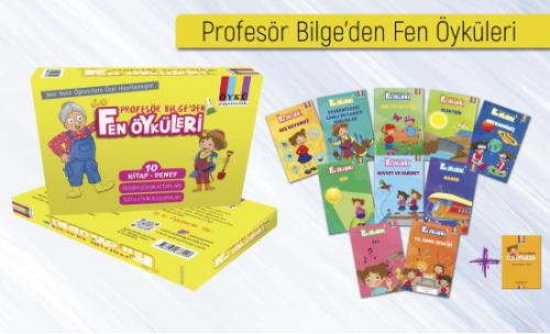 Öykü 3. Sınıf Profesör Bilgeden Fen Öyküleri seti 10 Kitap