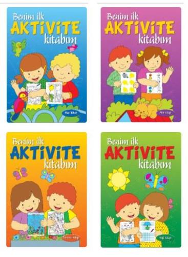 Parıltı Yayınları Okul Öncesi Benim İlk Aktivite Kitabım 4 Kitap