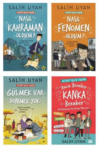 Salih Uyan Acayip İşler Takımı Seti 4 Kitap (5.6.7.8.9.10. Sınıf)