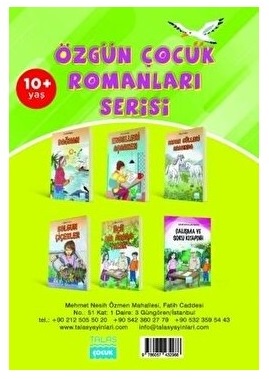 Talas 4. 5. ve 6. Sınıf Özgün Çocuk Romanları Serisi 6 Kitap