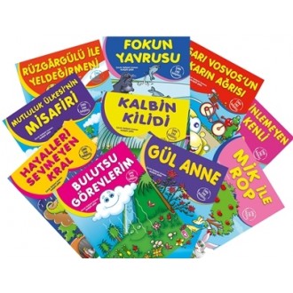 7 Yıldızlı Masallar Seti 10 Kitap (Çoklu Zeka Geliştirici)