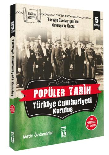 Popüler Tarih Türkiye Cumhuriyeti Kuruluş 5 Kitap